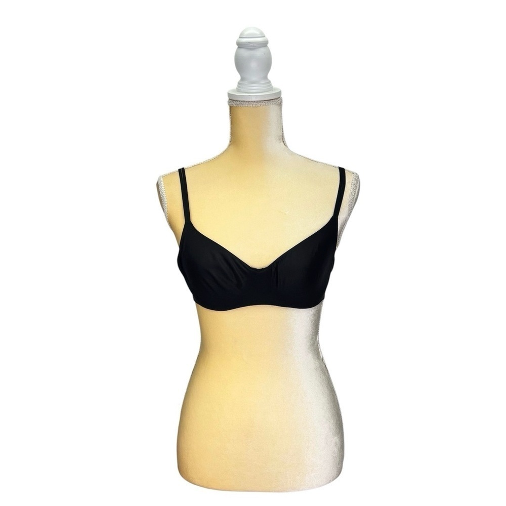 Free People Intimately Underwired Bra Size 32C Black Unlined New NWT